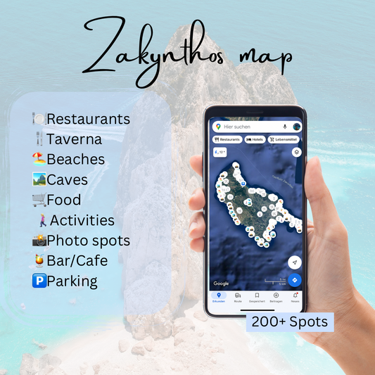 Zakynthos Island map🇬🇷(eng.vers.)