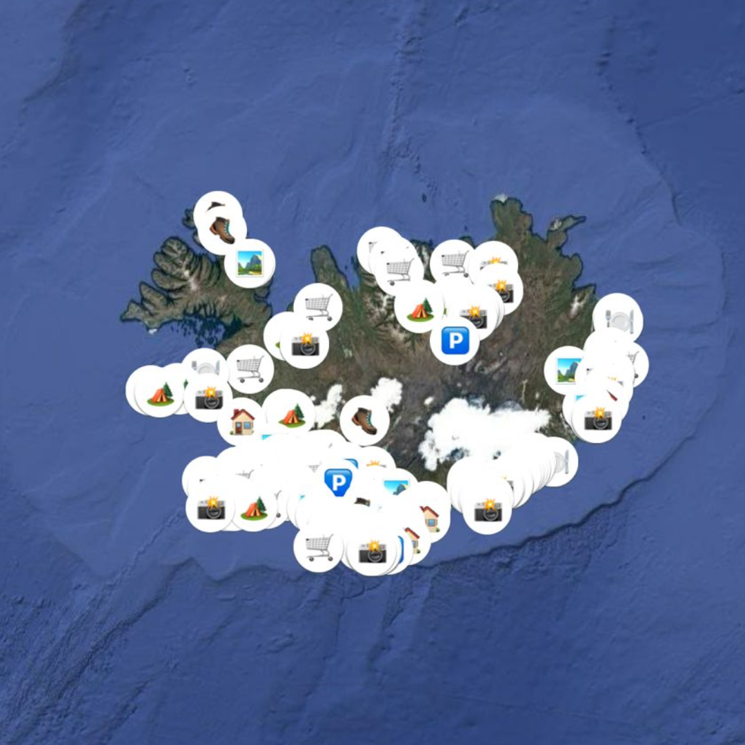 Island Map 🇮🇸