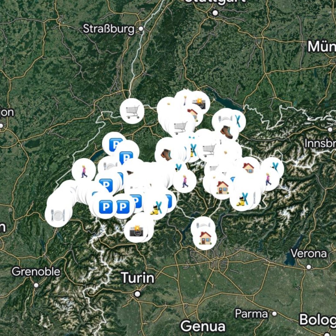 Schweiz Map 🇨🇭