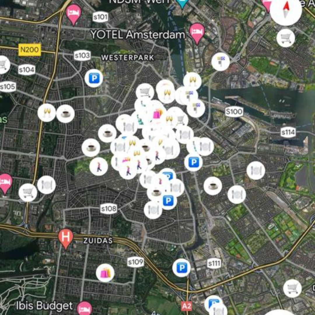 Amsterdam (Niederlande) Map 🇳🇱