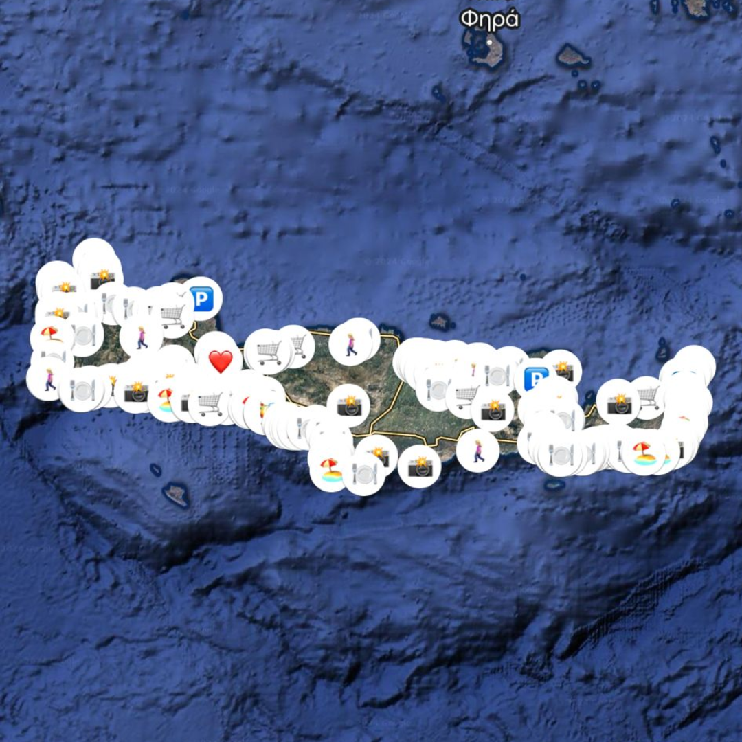 Crete map🇬🇷 (eng.vers)