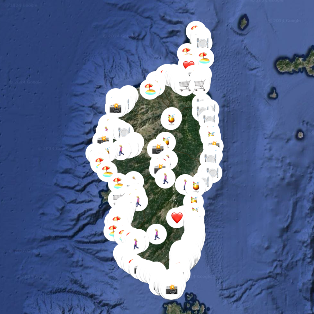 Korsika Map 🇫🇷