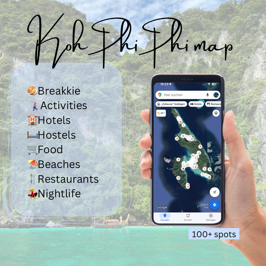Koh Phi Phi map