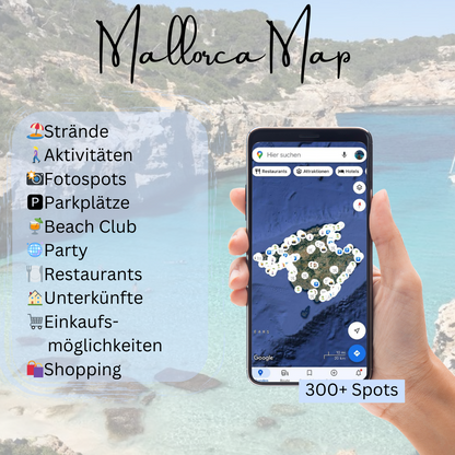 Mallorca Insel Map 🇪🇸